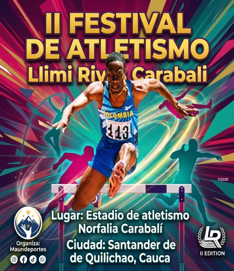 II Festival de Atletismo Llimi Rivas Carabali. 